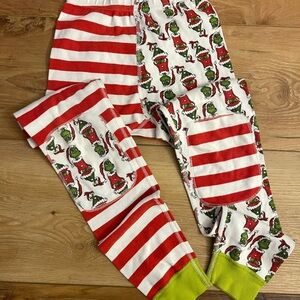 Dr. Seuss Red and White Striped Pajama Pants